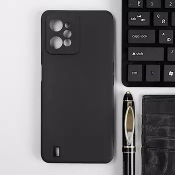Чехол Red Line Ultimate, для телефона Realme C31, силиконовый, черный