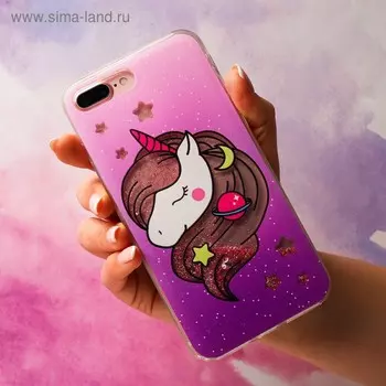 Чехол - шейкер для телефона iPhone 7-8 Plus Miracle, 15,8 х 7,7 см