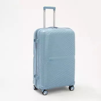 Чемодан 28", 47*29*73, отд на молнии, код замок, 4 колеса, голубой