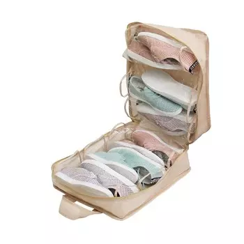 Чемодан для обуви «Каир», 35х40х20 см, 6 ячеек