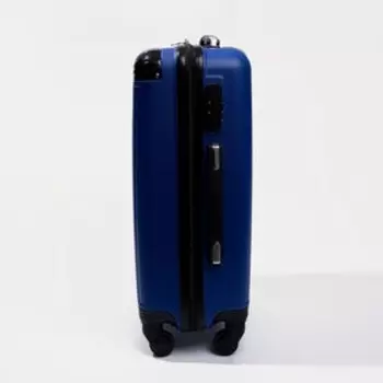 Чемодан малый 20", кодовый замок, цвет синий