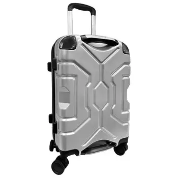 Чемодан National NLT106, L, серебро