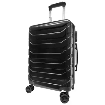 Чемодан National NLT107, L, чёрный