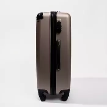 Чемодан средний 24", кодовый замок, цвет бронзовый