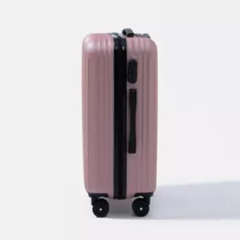 Чемодан средний 24", кодовый замок, цвет розовый