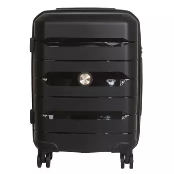 Чемодан SUPRA STS-2004, S, тотал чёрный