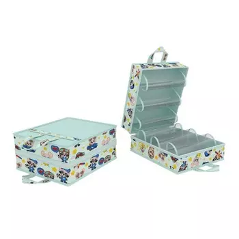 Чемоданчик для хранения обуви, на 6 пар, 35х40х20 см