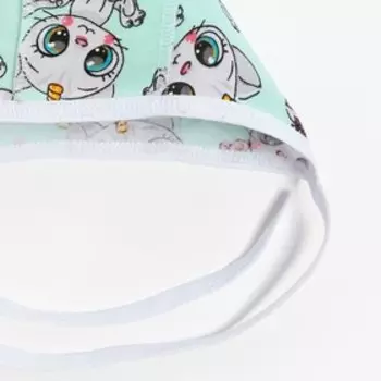 Чепчик детский, цвет мята, рост 56 см