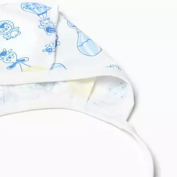 Чепчик детский, цвет синий/воздушный шар, р-р 38