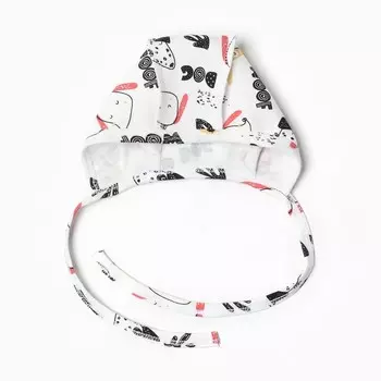 Чепчик детский "HEY woof", размер 36 см