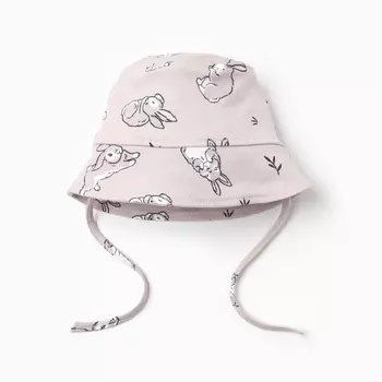 Панамка «Крошка Я. Зайчик», размер 44, серая