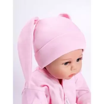 Чепчик детский Amarobaby Bunny, рост 62, размер 40-42, цвет розовый