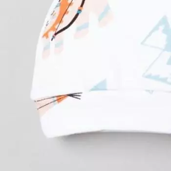 Чепчик (шапочка) Крошка Я "Хиппи", размер 48