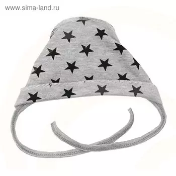 Чепчик со швами наружу, рост 56 см