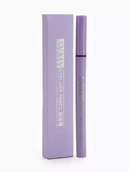 Черная матовая подводка-фломастер для глаз, водостойкая, 2 гр