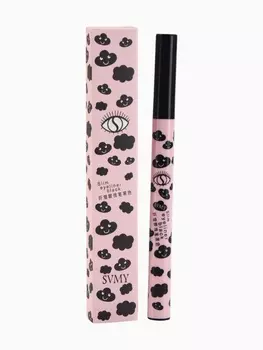 Черная матовая подводка-фломастер для глаз, водостойкая, 2 гр