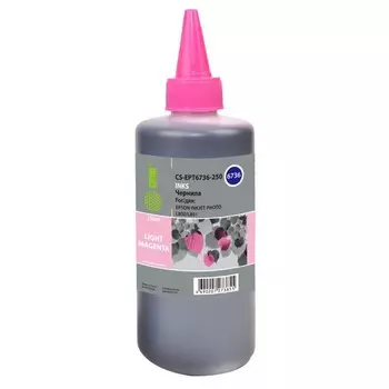 Чернила Cactus CS-EPT6736-250 T6736, для Epson L800/L810/L850/L1800, 250мл, светло-пурпурные 93947