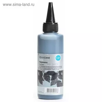 Чернила Cactus CS-I-CC640 черный 100мл для HP DJ