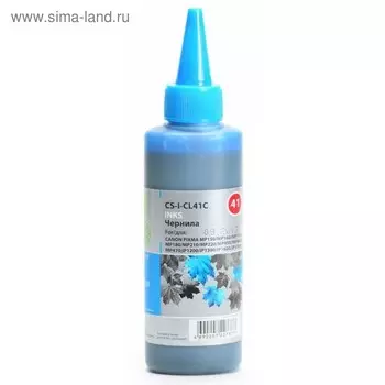 Чернила Cactus CS-I-CL41C голубой 100мл для Canon Pixma