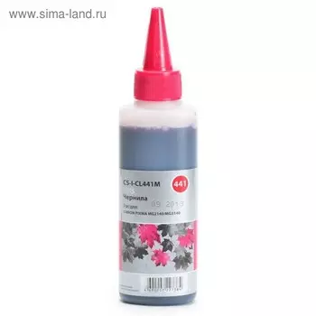 Чернила Cactus CS-I-CL441M пурпурный 100мл для Canon Pixma