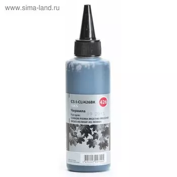 Чернила Cactus CS-I-CLI426BK черный 100мл для Canon Pixma