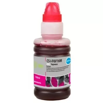 Чернила Cactus CS-I-F6V16M, для HP DeskJet 1110/1111/1112/2130/2131/2132, 100мл, пурпурные