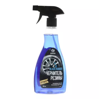 Чернитель шин Grass Black rubber, 500 мл, триггер