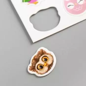 Чипборд для скрапбукинга "Совята" 10х10 см