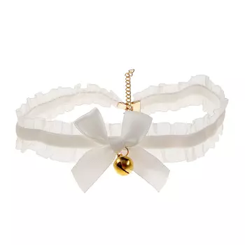 Чокер белый