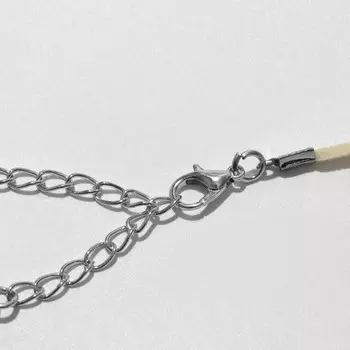 Чокер «Танго» роза воздушная, цвет молочный, 37 см