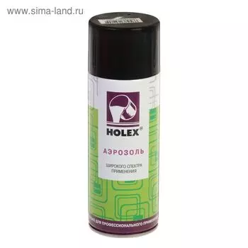 Чёрная глянцевая HOLEX аэрозоль 520 мл