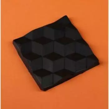 Чёрная кондитерская плитка «Ты пирожок ни с чем», вкус: кола, 50 г.