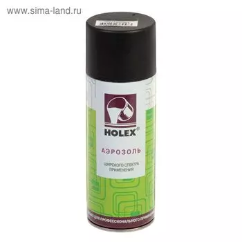 Чёрная матовая HOLEX аэрозоль 520 мл