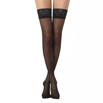 Чулки женские Flirt, размер 1/2, цвет nero