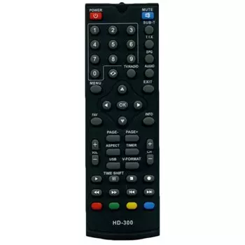 Цифровая ТВ приставка DVB-T2 Сигнал HD-300 черный