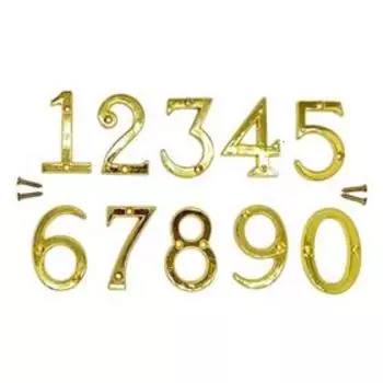 Цифры металлические №8