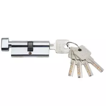 Цилиндр латунный ЦМВП 70(35/35)-5К CP , цвет хром