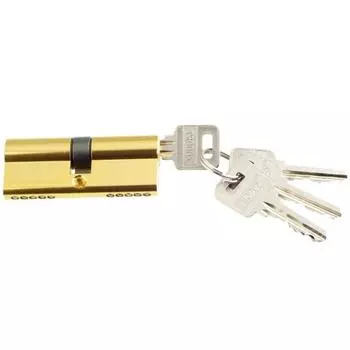 Цилиндр LL-ЦМ70-5К PB, цвет золото