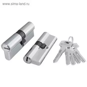 Цилиндровый механизм 200 ZA 60 мм (25.10.25) CP, 5 кл., цвет хром