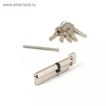 Цилиндровый механизм "Апекс" SM-110(40С/70)-С-NI перф. кл/верт., цвет никель