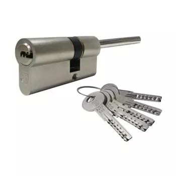 Цилиндровый механизм "Гардиан" кл/шток GB (36/21/70SH)-Ni 5 кл БЕЗ ВЕРТУШКИ