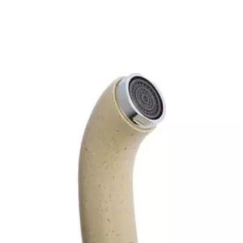 Смеситель для кухни «Эверест» B59-0259, однорычажный, высокий излив, коричнево-бежевый