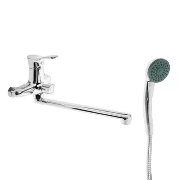 Смеситель для ванны Accoona A7151, однорычажный, латунь, хром