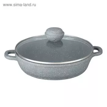 Cотейник Bekker Silver Marble, d=28 см