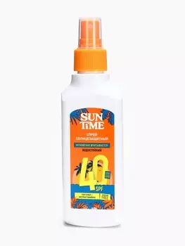 Cпрей солнцезащитный Sun Time SPF-40 водостойкий, 150 мл