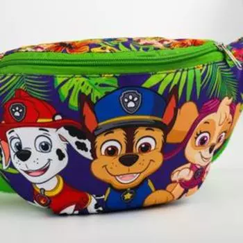 Сумка поясная детская, 25х6х13 см, Щенячий патруль