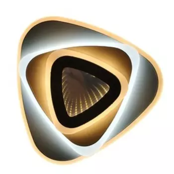 Cветильник, 34Вт, LED, 26x26x6,5 см, цвет белый