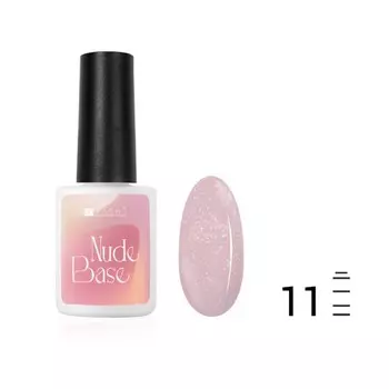 Цветная база Pashe Nude base, №11 цветущая сакура, 9 мл