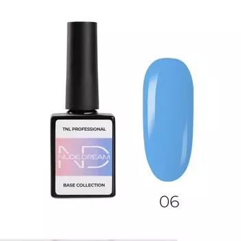 Цветная база TNL Nude dream base, №06 лавандовый мусс, 10 мл