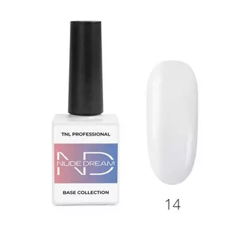 Цветная база TNL Nude dream base, №14 сливочный крем, 10 мл
